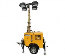 Emergency Hydraulic Outdoor Engine Mobile Light Tower